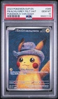 Pikachu X Van Gogh PSA 10 085 2023 Pokemon SVP Grey Felt Hat Black Star Promo