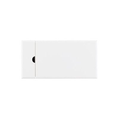 Linon Bartow Multi Function Storage Accent Table Charging Station in White Wood