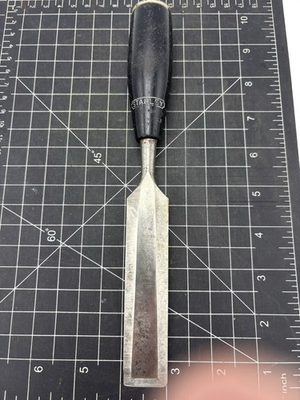 #ad Stanley 1quot; No. 40 Everlast Black Handled Bench Chisel $30.00