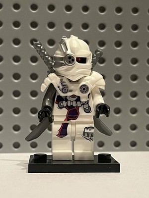 NEW Ninjago White Nindroid Sentry General Cryptor Custom Lego