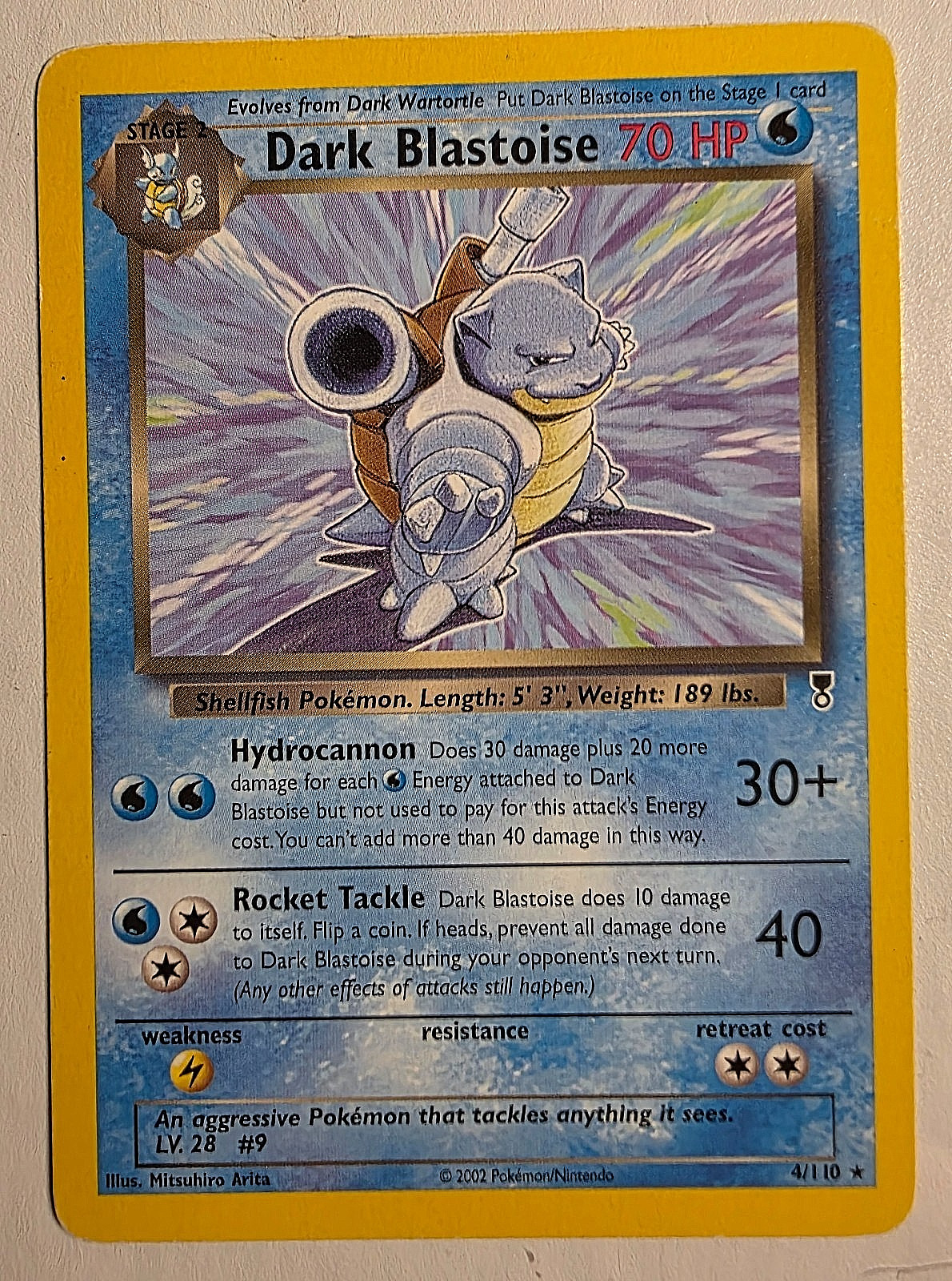 Pokemon - Dark Blastoise 4/110 Legendary Collection Regular NM