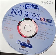 20527 RICKY SKAGGS CHARTBUSTER KARAOKE CDG LOT LONG DRIVE