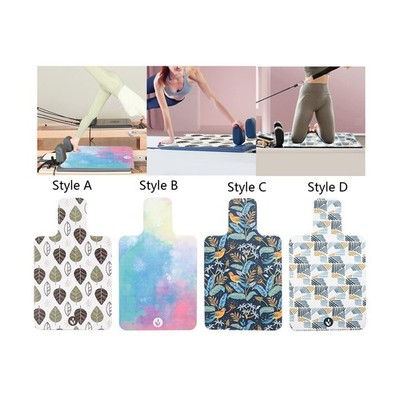 Pilates Reformer Mat Yoga Zubehör 96cmx56cm Schweißabsorbierende Yogamatte