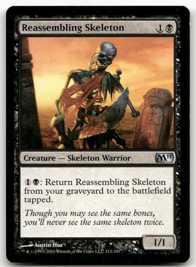Reassembling Skeleton #22 (LP) Archenemy ARC Magic MTG