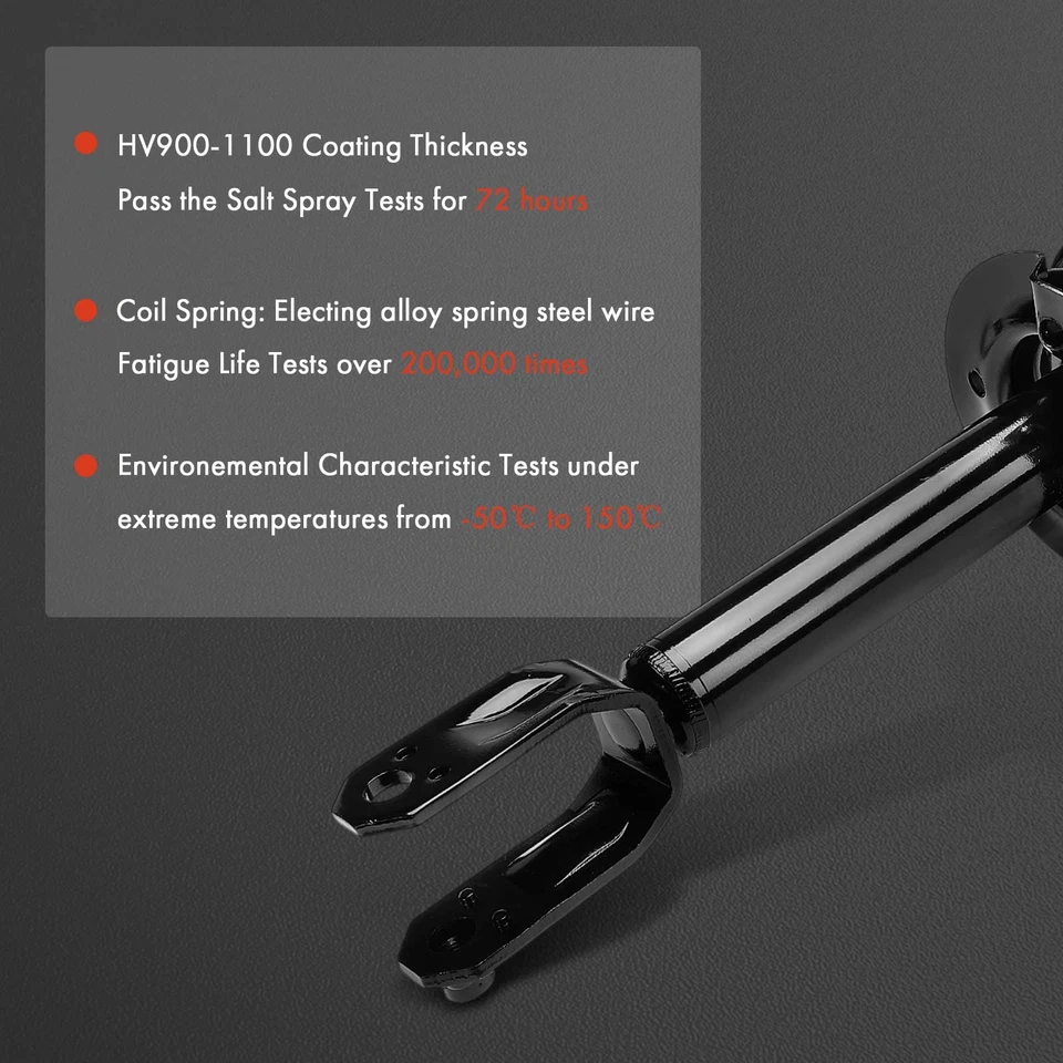 2x Conjunto de muelle helicoidal y puntal trasero completo para Honda Crosstour Accord Crosstour Foto 4 de 4