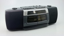 Vintage Lenoxx Sound CT-769 AM FM Dual Cassette Dubbing Tape Player Recorder