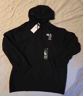 *NEW* Men s NIKE NSW CLUB BLACK ASTRONAUT GRAPHIC PULLOVER HOODIE Large
