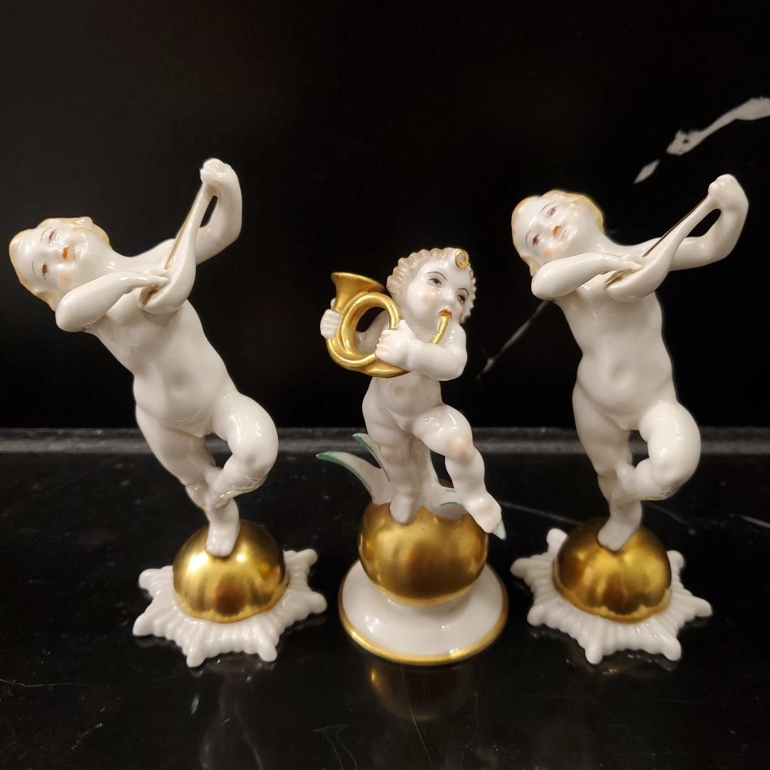 Hutschenreuther Figurine In Antique Ceramic & Porcelain Figurines