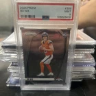 2024 Panini Prizm Rookies Bo Nix #309 Psa 9