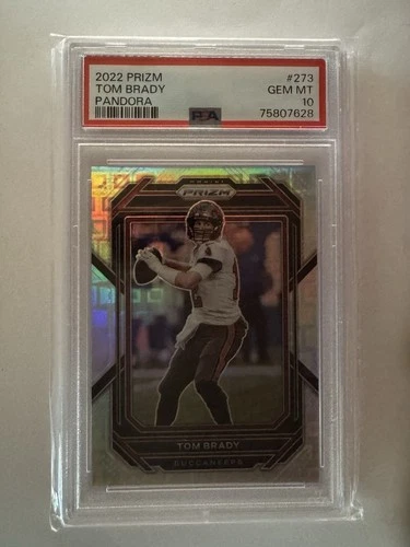2022 Prizm Tom Brady Pandora PSA 10