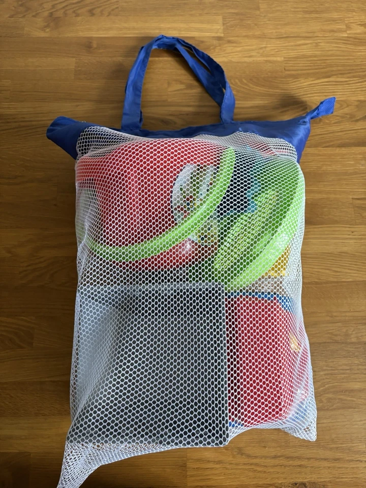 Lena Sandkasten Spielzeug Bagger Eimerchen Schaufel Förmchen Sandkasten Spielset - Bild 3 von 4