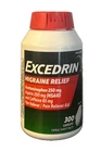 Excedrin Migraine Acetaminophen Aspirin Caffeine 300 Caplets Exp 3/2029