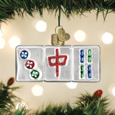 Old World Christmas - Mahjong - 44179