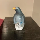 Fenton Glass Polar Bear Wintry Night Penguin Figurine Ltd Ed #20/31 Kim Barley