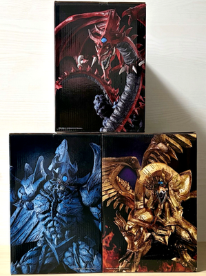 Yu-Gi-Oh Ra Obelisk Slifer Figure Ichiban Kuji vol.4 Prize Last