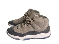 Nike Air Jordan 11 Retro Cool Grey Kid's Size 1.5Y 378039–005 Sneakers Shoes