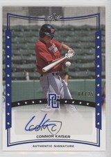 2014 Leaf Perfect Game Showcase Auto Blue 4/25 Connor Kaiser #A-CK2 Auto 0w8