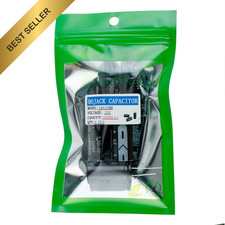 BOJACK 10000uF 25V Aluminum Electrolytic Capacitors 18x35 mm 10000 MFD Pack of 5