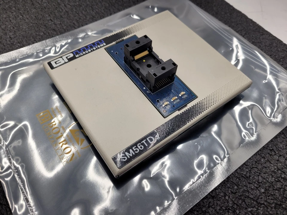 BP Microsystems  Socket Card SM56TD 56-pin TSOP Programmer Adapter 6th Gen - Image 3 of 4