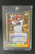 2025 Topps Gilded Collection Dylan Crews Rookie Auto /99 Washington Nationals 🔥