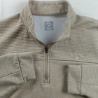 Callaway Golf Performance Mens 1/4 Zip Long Sleeve Pullover Beige Khaki - XL