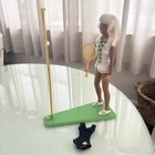 Vintage 1974 Kenner Dusty Doll w Tennis Outfit Shoes Tennis Racket /clothes