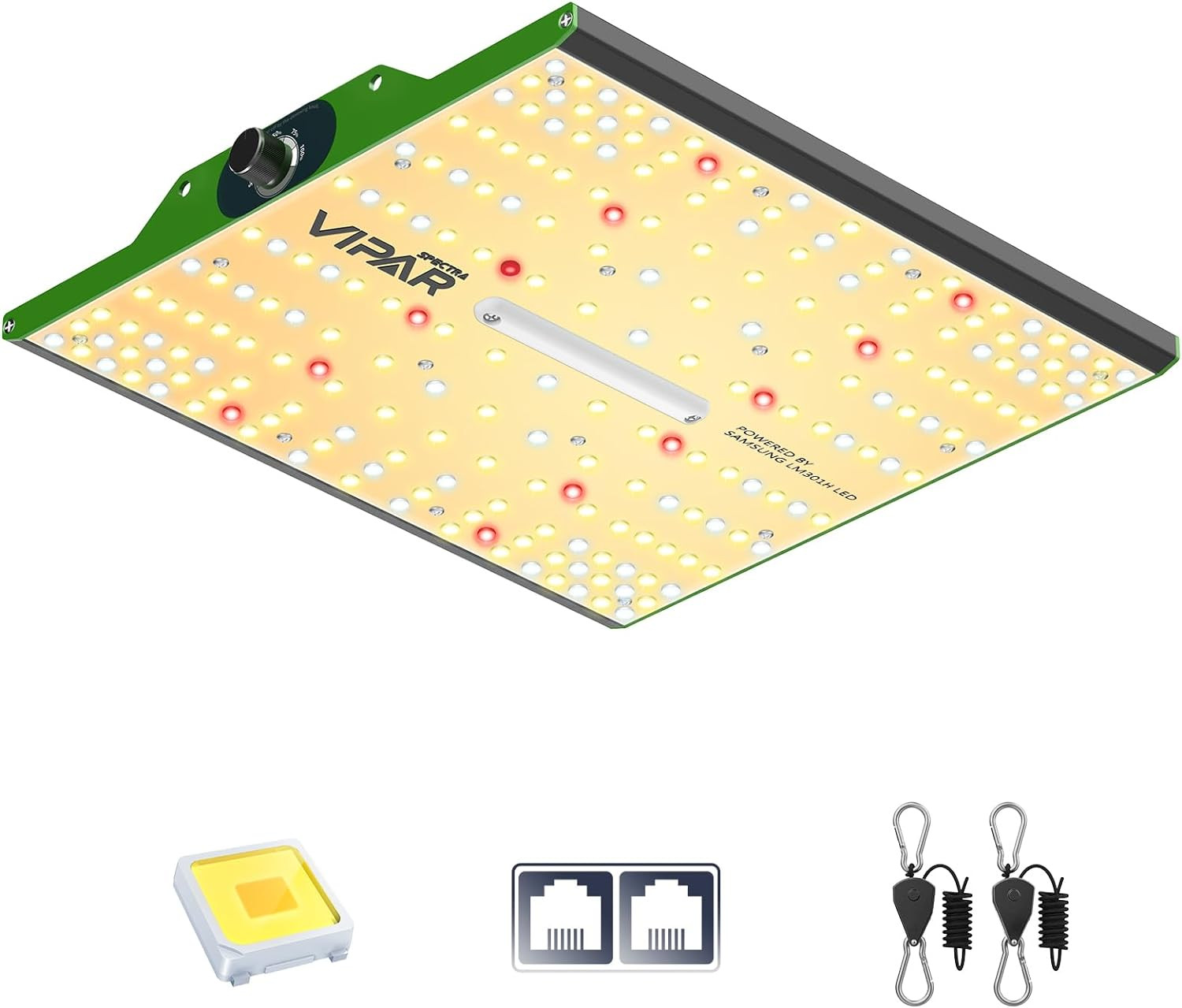 Luz LED de cultivo P1000 para plantas interior espectro comp