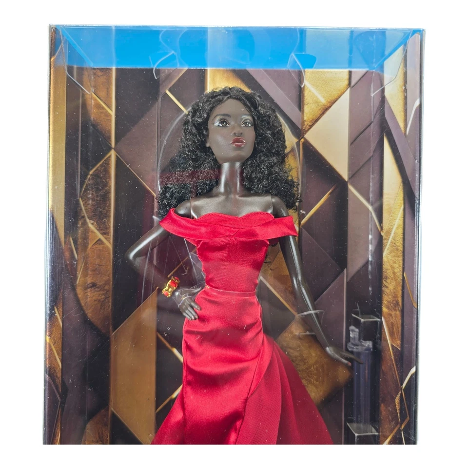 Muñeca Barbie Signature negra 45 aniversario de Kitty Black Perkins NUEVA EN CAJA  Foto 3 de 4