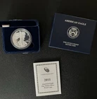 American Eagle 2011 W Proof Silver Dollar 1 Troy oz Original Box COA