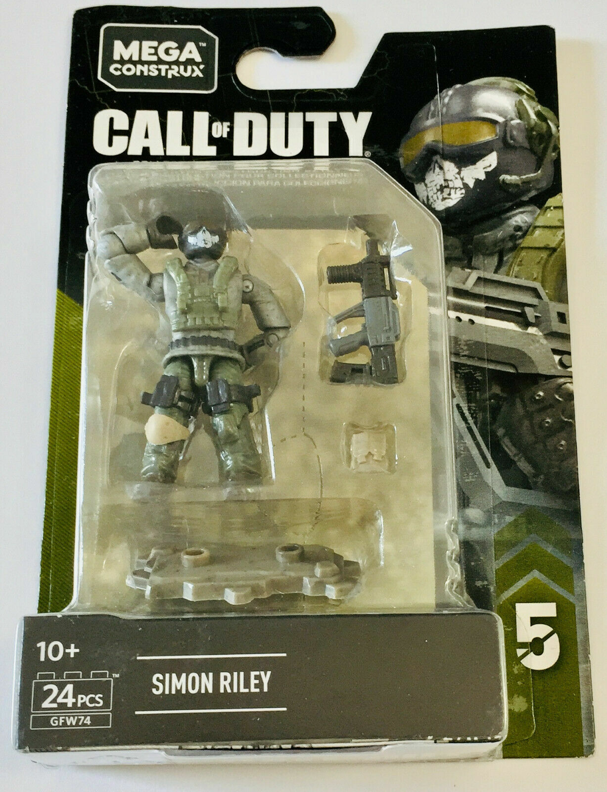 Mega Bloks Construx Call of Duty Simon Ghost Riley