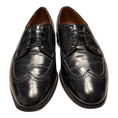 Allen Edmonds  Black Leather Wingtip Richmond Lace Up Dress Shoes 11 D Allen Edmonds Dress Shoes Richmond Wingtip Mens Size 9 D  main image 3