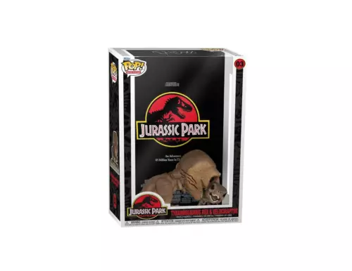 Funko Pop! Movie Poster - Jurassic Park - Tyrannosaurus Rex and Velociraptor #03
