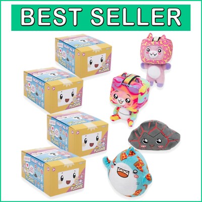 Unique Collectible Mini Mystery Plush 4-Pack Adorable Blind Box Surprise 