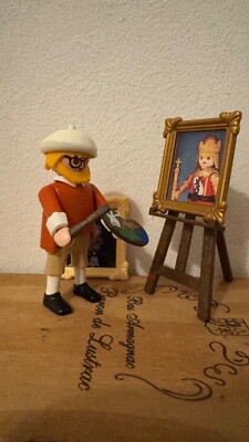 playmobil figures people Playmobil Victorian era Painter custom