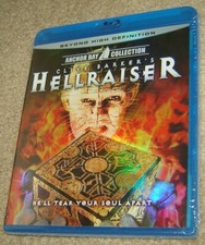 Hellraiser (Blu-ray Disc, 2009),NEW & SEALED,WIDESCREEN, A MUST-SEE HORROR FILM!