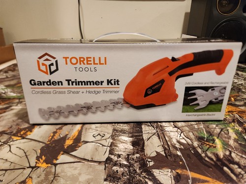 Torelli Tools Cordless Garden Grass Shear, Hedge Trimmer 3.6 Volt INV00752 - NIB