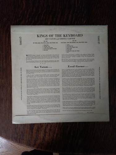 Kings Of The Keyboard ART TATUM 1956 Deep Groove Vinyl Jazztone J-1203 - Picture 11 of 11