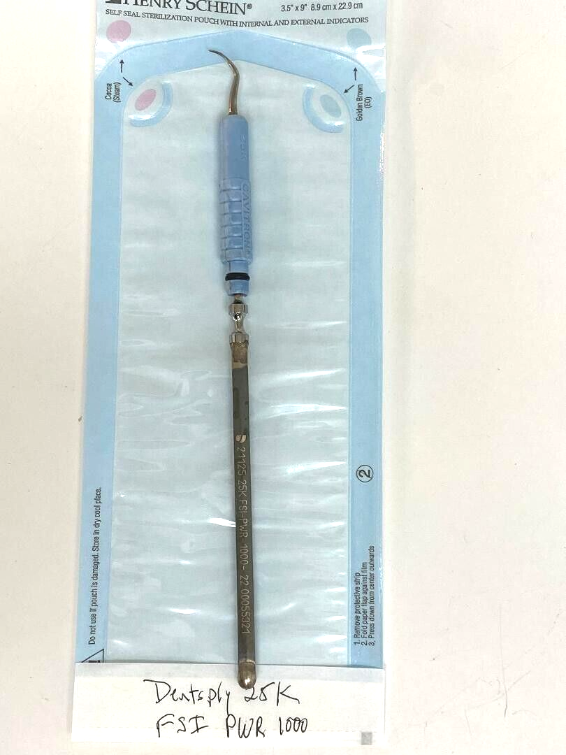 25K DENTAL CAVITRON TIP INSERT DENTSPLY 25K FSI PWR 1000 GOOD PREOWN