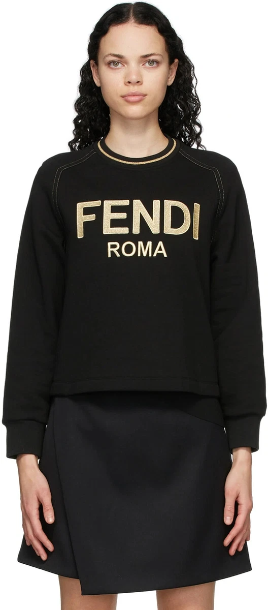 Fendi hotsell black sweatshirt