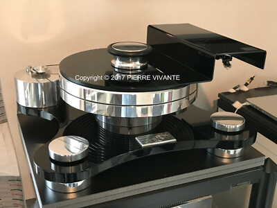 PIERRE VIVANTE  Plattenspieler Haube s.m.G Turntable dustcover z.B. Transrotor Z
