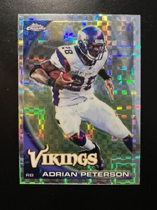 2010 Topps Chrome Xfractors #C1 Adrian Peterson Vikings