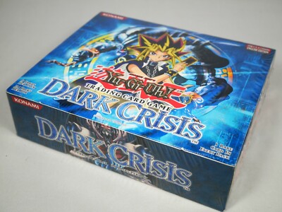 Yugioh Dark Crisis Booster Box DCR Unlimited Sealed 24 Packs Mint