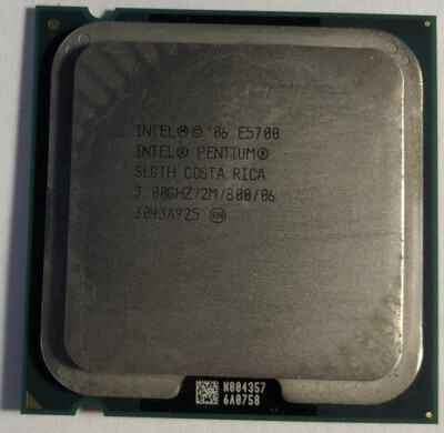 Intel Pentium E5700 SLGTH 3.00GHz CPU Processor LGA 775 Used