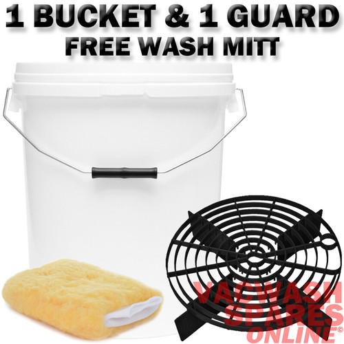 20 Litre Wash Bucket & Scratch Shield Blue