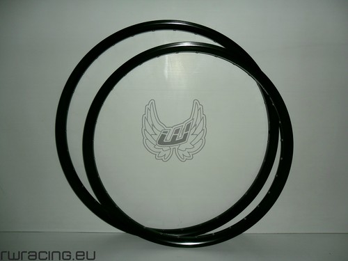 Cerchione WRC / Cerchio DH 24 o 26 nero per bici / mtb / Black downhill Rim  | eBay