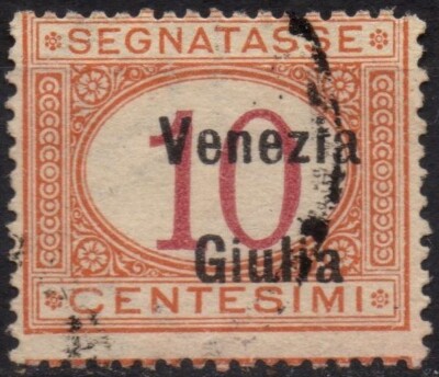 ITALY Venezia Giulia 1918 - Tax Marker - Used 10 c. #S#JOM