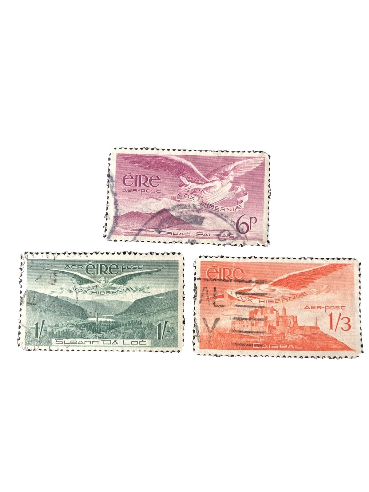 Air Mail Irish Stamps