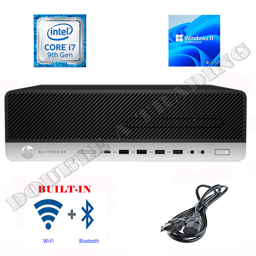 HP EliteDesk 800 G5 SFF | Intel Core i7 9th Gen. | 3.00-3.49GHz