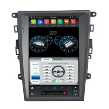 128G For Ford Mondeo 2013-2017 Car Stereo Radio Player GPS Android Tesla Screen