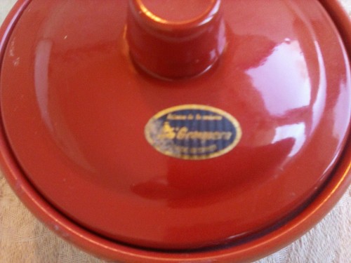 Graupera Terracota Rojo Tapa Ramekin Pequeño Plato para Hornear 4.5" Hecho en España - Imagen 3 de 6